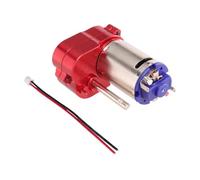 LIXSAZSE Carcasa de motor para coche RC 1/12 de funcionamiento suave y conjunto transmisión engranajes eje transmisión robusto para un rendimiento óptimo Reemplazo coche control remoto