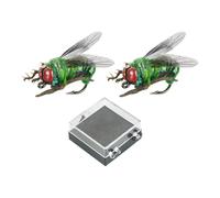 LIXSAZSE Cebo de Pesca 3D Bee Lures para una excelente acción de natación Diseñado para una Pesca efectiva en Agua Salada Agua Dulce Señuelos 3D Bee para con Mosca Cebo