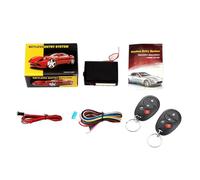LIXSAZSE Cerradura de para Sistema sin Llave Central remota de Ventanas de Puerta de Coche Universal con indicador LED Bloqueo de luz de Compatible con Bluetooth, Escribe un