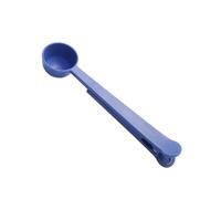 LIXSAZSE Clip sellador de Alimentos para Cocina, Cuchara para sellar Aperitivos, Bolsa de plástico, Abrazadera de Almacenamiento Multifuncional Reutilizable para el hogar, Azul