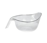 LIXSAZSE Colador para lavar granos, verduras y frutas, escurridor de arroz, accesorio de cocina resistente y duradero. Herramientas para lavar arroz.