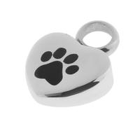 LIXSAZSE Colgante de recuerdo en forma de corazón, joya única para guardar cenizas mascotas o guardar cartas amor para atesorar. Colgante conmemorativo en forma corazón para mascotas, soporte para