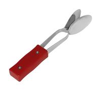 LIXSAZSE Cucharas musicales con mango Folk tradicional que añaden a cualquier reunión o fiesta musical. Estas cucharas de metal se pueden usar metrónomo o