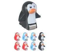 LIXSAZSE de Juego reemplazable Juego de Divertido Juguete Actividad Atractivas Pista Tobogán Juguetes para niños Tiempo de Diversión Hoy Pista de Carreras , 9 Piezas de pingüino , 2.5 x 2.5 cm