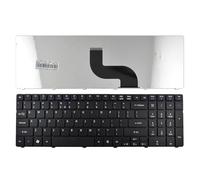 LIXSAZSE Diseño de EE. UU., Teclado Incorporado para computadora portátil, portátil, inglés, ABS, Interfaz PS/2 Desmontable, reemplazo de Suministros de Piezas de Teclado