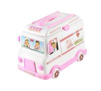 LIXSAZSE Diversión educativa con Kits de Juguetes de Doctor y camión Ambulancia Que brindan una emocionante Experiencia Juego Roles para niños. Juego Doctor Interactivo. rol