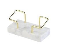 LIXSAZSE Elegante tarjetero y organizador de notas para recepcionistas, salones, fiestas y exposiciones. Ideal tarjetero y organizador de notas. Contenedor para nombres, restaurante, mármol.