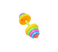 LIXSAZSE Equipo de Ejercicio Infantil con Mango Antideslizante Seguro Que fomenta la Confianza y la Seguridad en Las sesiones de Entrenamiento con Pesas. Juguete Entrenamiento Ajustable para niños.