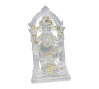 LIXSAZSE Escultura de Elefante hindú del Señor del Éxito, Elegante Estatua de Elefante Que realza la decoración la Sala Estar y el Dormitorio, Adorno Decorativo.