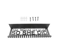 LIXSAZSE Estante de Cinta para medallas. Amplio Espacio para exhibir medallas. Elegante Expositor metálico para Que Permite Guardar y preciadas, Así lo Hizo, 40cm