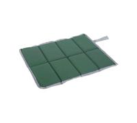 LIXSAZSE Esterilla de Camping Ligera y portátil, cojín para Picnic, Tela Oxford, Impermeable, Plegable, para Actividades al Aire Libre, cómoda y portátil, Verde, 39 x 29.5 x 1 cm