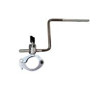 LIXSAZSE Fácil instalación del Para sistema de abrazadera con bloqueo de memoria Dum con práctica construcción de metal. Para Sistema de abrazadera ajustable para rack de
