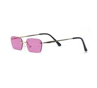 LIXSAZSE Gafas de sol aptas para todas las formas de la cara - PC de definición a prueba de UV 400 en forma de corazón Reforzar la comodidad Conservar el color verdadero, Rosa