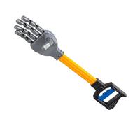 LIXSAZSE Garra robótica de fácil Agarre Que Recoge Objetos pequeños Durante Divertidas sesiones de Juego. Actividad Aprendizaje temprano para la coordinación Ojo-Mano, L Negro