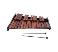 LIXSAZSE Glockenspiel soprano de Para madera de 25 teclas. Su fabricación artesanal garantiza una experiencia de aprendizaje segura y enriquecedora para los, con bolsa, 58x47x8cm