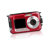 LIXSAZSE Grabadora de Video de Pantalla Dual antivibración a Prueba de Agua Mini cámara Digital DV Cámaras Niños Niños Principiantes Aficionados