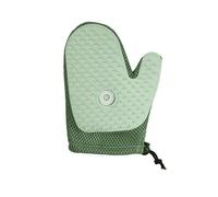 LIXSAZSE Guante de Aseo para Gatos de Gel sílice con Spray removedor Gel antiestático Wonder, Cepillo para Gatos con Vapor, Herramienta Vapor para, Verde