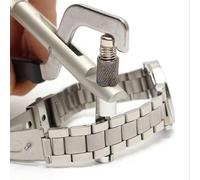LIXSAZSE Herramienta para quitar correas de reloj, alicates de ajuste pasadores enlace, perforador, removedor pasadores para una reparación rápida y sencilla del reloj, 14 cm/5,52 pulgadas, material