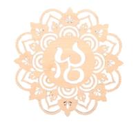 LIXSAZSE Intrincado colgante de pared geométrico, hermoso arte sagrado para sala de estar o dormitorio, decoración pared para espacio meditación, adorno bohemio, étnico, marroquí, arte, Estilo A