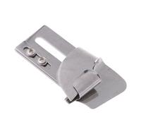 LIXSAZSE Juego completo de plegadora y calibre de costuras para máquina coser, piezas fijación encuadernación, apto para máquinas coser doble aguja pesadas, piezas industriales