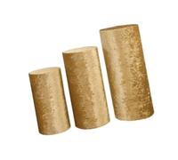 LIXSAZSE Juego de 3 piezas que añaden elegancia a la de la tarta cumpleaños con estas decoraciones. Decoración mantel fácil instalar y quitar sin, Oro