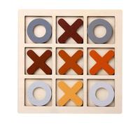 LIXSAZSE Juego de ajedrez Interactivo: un Atractivo Juego de para Madera con Rompecabezas educativos y Actividades Divertidas, acertijos educativos Inteligentes, café, 14.5 x 14.5 cm