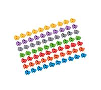 LIXSAZSE Juego de construcción de conectores vías, juguete interactivo que fomenta el aprendizaje, la creatividad y las habilidades construcción, accesorios tren Para madera para juegos