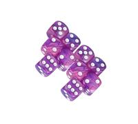 LIXSAZSE Juego de Dados D6 D8 D10 D4, Paquete para Juegos de, para Juegos rol, matemáticas, fácil Tirar, Juego rol para Cartas, Dados D6 D8 D10 D4, Regalos para Fiestas, Estilo B
