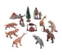 LIXSAZSE Juego de Figuras de Animales Granja Duradero, decoración para el hogar, Regalo cumpleaños para niños y niñas. ¡Aspecto y Tacto increíbles! Hecho PVC. , Juego 12 Piezas