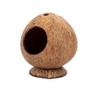 LIXSAZSE Juguete de escondite pequeño para Mascotas, para Espacios pequeños, compañeros leales, Fibra de Coco, casa hámster, Nido, terrario, Mascotas amigables