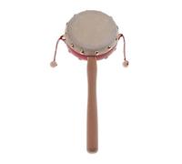 LIXSAZSE Juguete de percusión rítmica de mano que fomenta la participación y las habilidades sociales a través de coloridos juguetes de sonajero, sonajero, tambor, juguete de