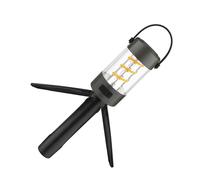 LIXSAZSE Linterna LED recargable para acampar que no teme al viento ni a la lluvia ABS para situaciones de emergencia con luz LED Para ultra brillante para acampar