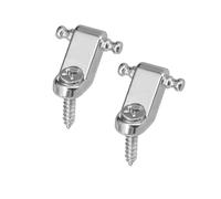 LIXSAZSE Los retenedores de cuerdas para árbol de cuerdas de rodillos de guitarra con tornillos brindan un excelente rendimiento y una vida útil prolongada. Retenedor de guías