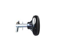 LIXSAZSE Manija de puerta de chimenea fabricada en acero inoxidable primera calidad con excelente resistencia al calor Piezas fácil reemplazo Manija puerta chimenea Piezas