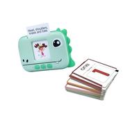 LIXSAZSE Máquina de Lectura de Tarjetas con Juguetes educativos para preescolares Que fomenta el Aprendizaje del lenguaje y el Desarrollo de Habilidades