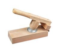 LIXSAZSE Máquina para envolver dumplings, prensa de tortillas, solución para preparar qingtuan y mochi, herramienta para prensar la piel de dumplings, pastel de arroz glutinoso