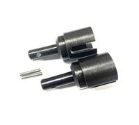 LIXSAZSE mecanizado para caja de cambios de precisión para DBXL-E Buggy de acero mecanizado para precisión 2 uds accesorios negros para coche RC