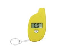 LIXSAZSE Medidor de presión de aire de neumáticos Medidor de neumáticos electrónico digital Tester Motocicleta, Amarillo