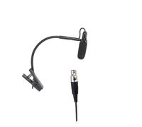 LIXSAZSE Micrófono de saxofón con conexión XLR profesional, apto para trompeta de orquesta, garantiza un rendimiento de audio sin interferencias. Micrófono de cuello de cisne, Negro, L5