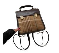 LIXSAZSE Mini mochila urbana de moda, bolso multifuncional, pequeño, exquisito y versátil, el grande es un bolso diferente, caqui