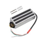 LIXSAZSE Mini pastilla para guitarra eléctrica para un rendimiento mejorado. Pastilla de seis cuerdas con cubierta de latón que ofrece una resonancia óptima. Guitarra