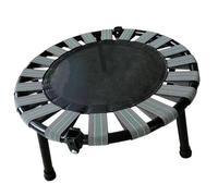 LIXSAZSE Mini trampolín Duradero para niños, para Interior y Exterior, portátil, para Fitness, Regalo de cumpleaños, Accesorios compactos.