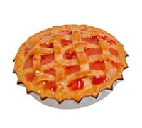 LIXSAZSE Miniatura de Pastel de Manzana para casa de muñecas, Modelo de Pastel pequeño, Accesorios de decoración para casa de muñecas, Juego de simulación