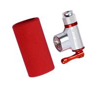 LIXSAZSE Minibomba portátil para Bicicleta, inflador de CO2 para neumáticos de Bicicleta, Bomba de Cartucho, Herramienta Clave para Cualquier Aventura Ciclista, reparación de