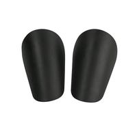 LIXSAZSE Miniespinilleras Ligeras y compactas para niños y niñas. Protegen contra Impactos. Son cómodas para Entrenamientos y Partidos de fútbol, Negro, XS 8x5cm