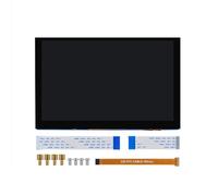 LIXSAZSE Monitores de Pantalla táctil Fuertes y Resistentes, adecuados para Cualquier Escritorio o Pared, monitores ABS fáciles de Ajustar para LCD PC, 4.3 Pulgadas, para Pi 5 Cero