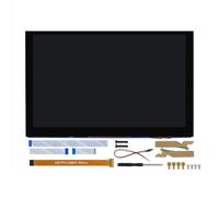 LIXSAZSE Monitores de Pantalla táctil Fuertes y Resistentes, adecuados para Cualquier Escritorio o Pared, monitores ABS fáciles de Ajustar para LCD PC, 7 Pulgadas, para Pi 5 Cero