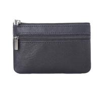 LIXSAZSE Organizador de Tarjetas múltiples de Cuero PU, sin Esfuerzo, Todas Las Tarjetas en un Lugar, Fundas Impermeables para crédito, monederos, Color Tostado, Negro