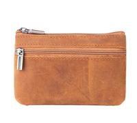 LIXSAZSE Organizador de Tarjetas múltiples de Cuero PU, sin Esfuerzo, Todas Las Tarjetas en un Lugar, Fundas Impermeables para crédito, monederos, Color Tostado, Marron Oscuro