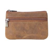 LIXSAZSE Organizador de Tarjetas múltiples de Cuero PU, sin Esfuerzo, Todas Las Tarjetas en un Lugar, Fundas Impermeables para crédito, monederos, Color Tostado, café